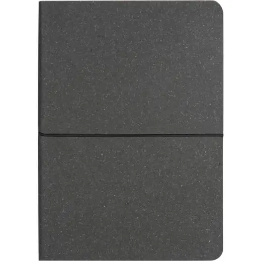 Kotel Eco-Neutral A5 Recycled Leather Soft Cover Notebook Black Front